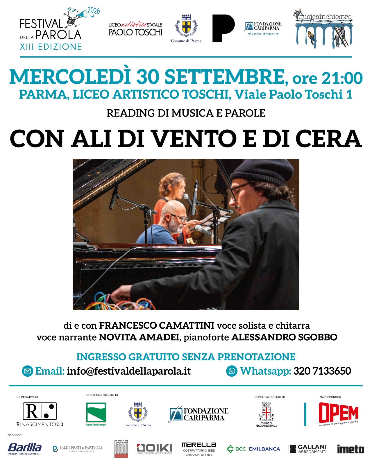 CON ALI DI VENTO E DI CERA