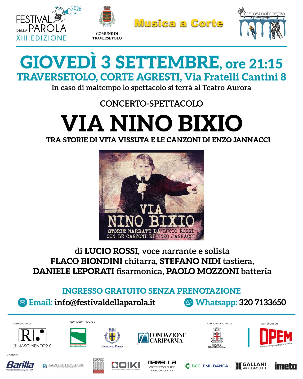 VIA NINO BIXIO